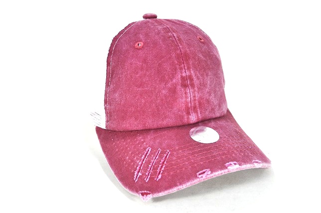 TS-4 3scratchs vintage mesh back burgundy/white